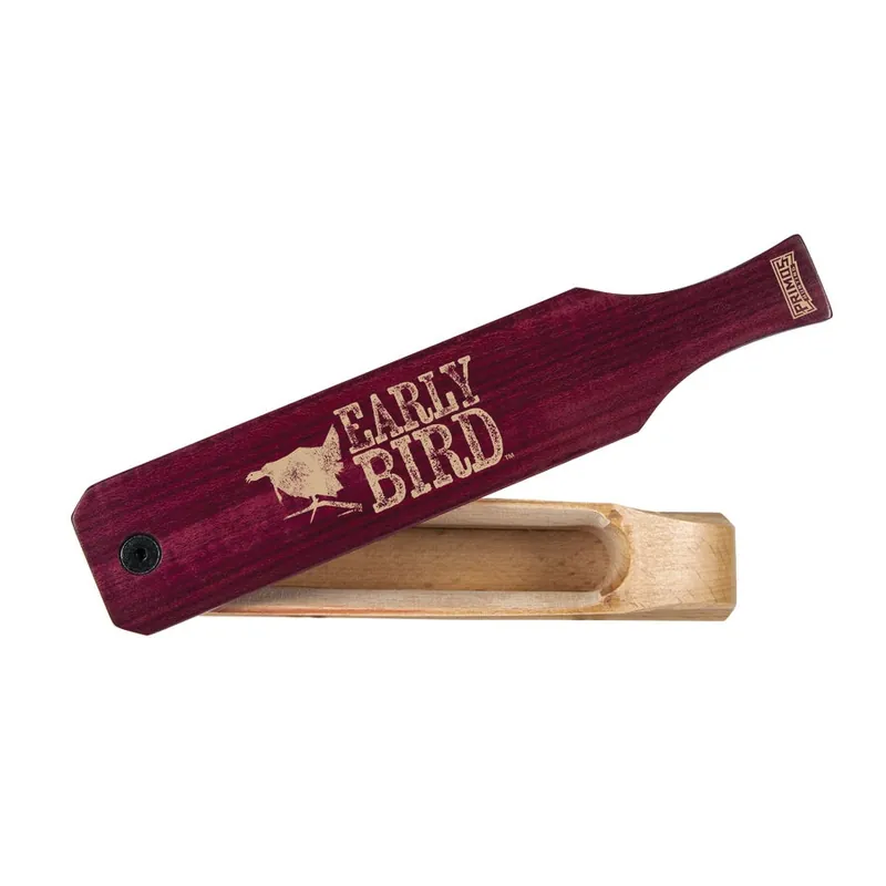 Primos Early Bird PS2961 Box Turkey Call, Hardwood/Purple Heart
