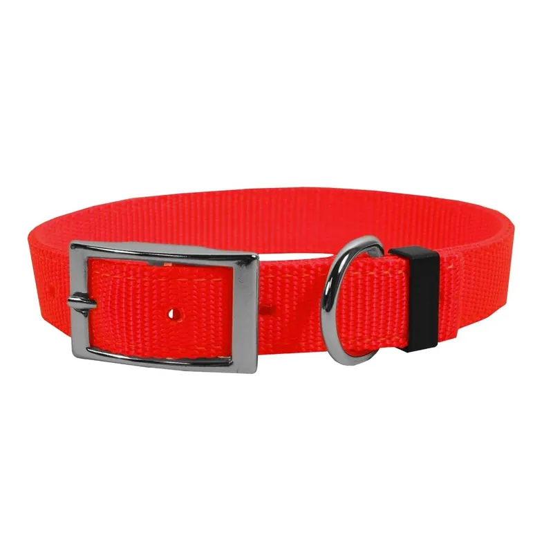 Scott Pet 1668RD20 Extended D Collar, 20 in L Collar, 1 in W Collar, Nylon, Red