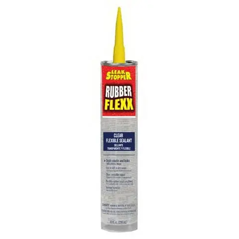 Gardner Leak Stopper 0309-GA Flexible Roof Sealant, Clear, Liquid, 10 fl-oz
