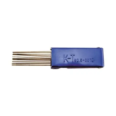 K-T INDUSTRIES 5-0070 Standard Tip Cleaner, Stainless Steel Bristle, Tapered Pilot Tip