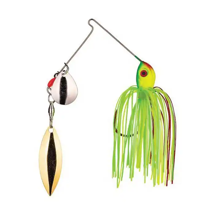 Strike King BB316CW-317SG Bleeding Spinner Bait, Wire Bait, Bleeding Fire Tiger Bait