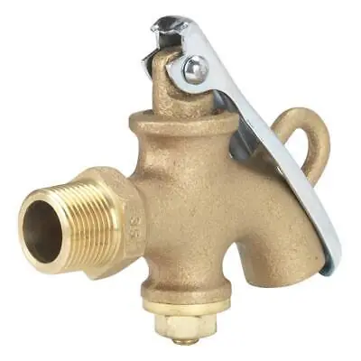 B & K 109-224 Drum and Barrel Faucet, 3/4 in Connection, MPT x Hose, Bronze Body