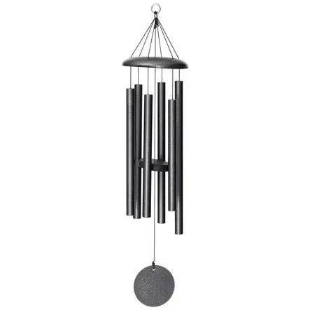 Corinthian Bells T306SV Wind Chime, Aluminum, Silver Vein