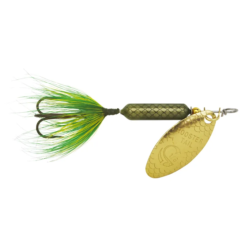 Worden‘s ROOSTER TAIL 208FR Fishing Lure, Bass, Crappie, Perch, Trout, Frog Lure