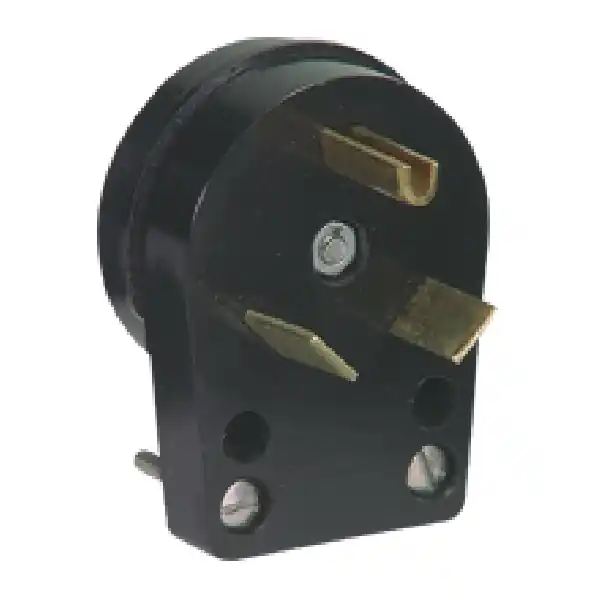 EATON S42-SP OG Power Plug, 2-Pole, 30, 50 A, 250 V, NEMA 6-30P, 6-50P, Black
