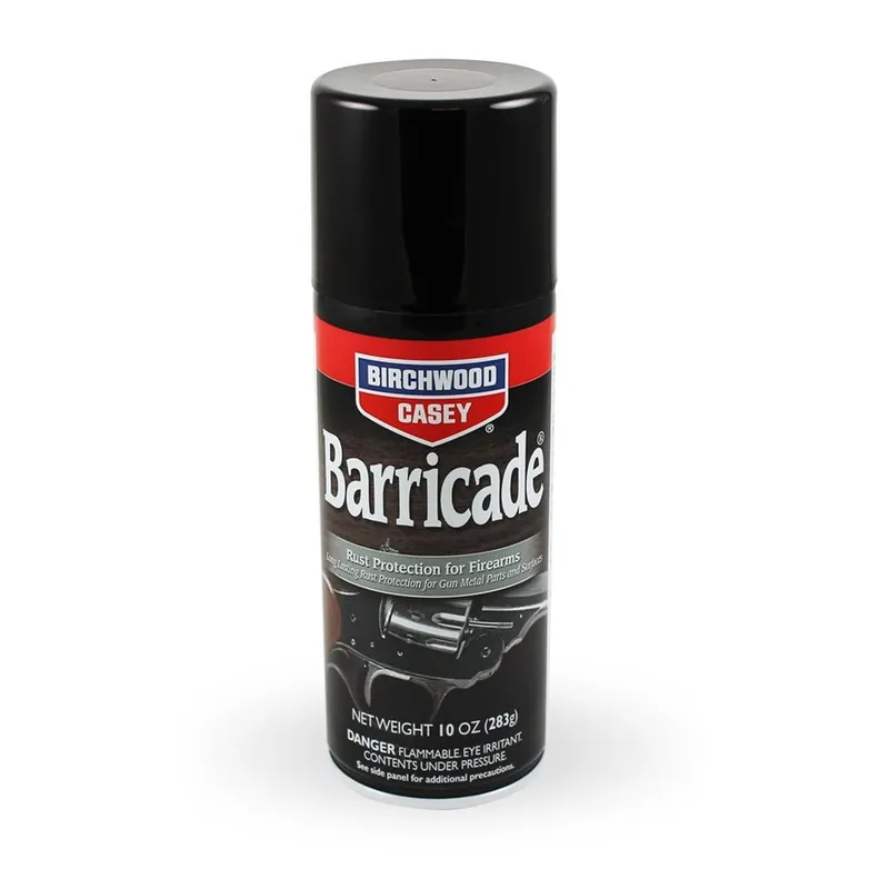 BIRCHWOOD CASEY 33140 Barricade Rust Protection, Liquid, Solvent, Light Brown, 10 oz