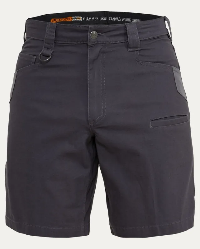 Noble Outfitters Men‘s FullFlexx HD Canvas Work Short - Wolf Grey