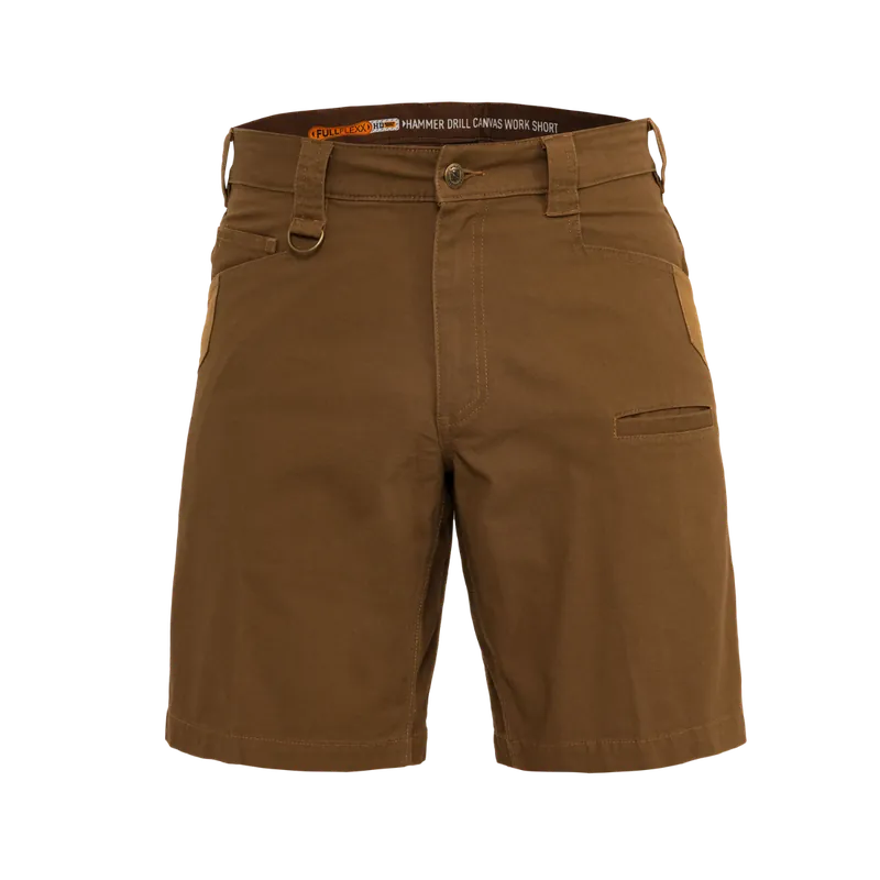 Noble Outfitters Men‘s FullFlexx HD Canvas Work Shorts - Tobacco