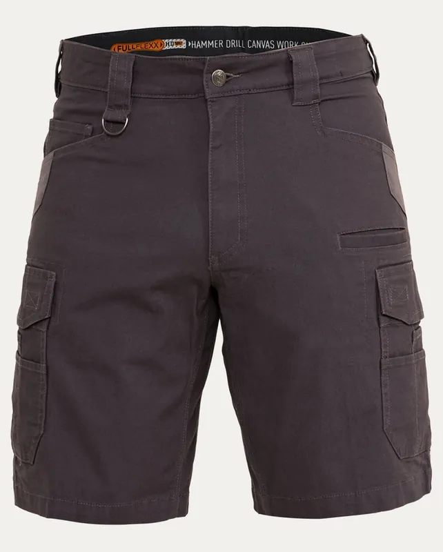 Noble Outfitters Men‘s FullFlexx HD Canvas Cargo Shorts - Wolf Grey
