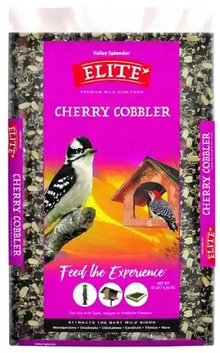 Valley Splendor Elite Cherry Cobbler Bird Feed - 10 LB.