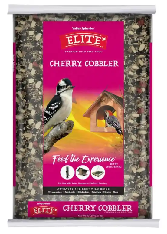 Valley Splendor Elite Cherry Cobbler Bird Feed - 20 LB.