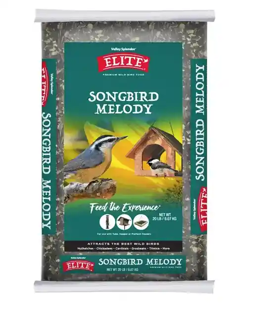 Valley Splendor Elite Songbird Melody Bird Feed - 20 LB.