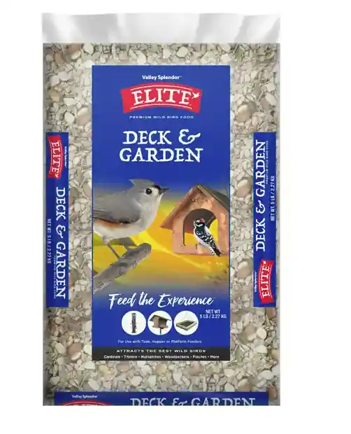 Valley Splendor Elite Deck and Garden Bird Feed 5 LB.