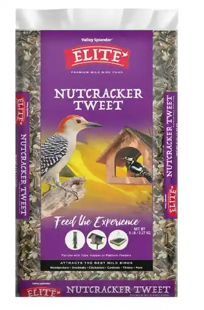 Valley Splendor Elite Nutcracker Tweet Bird Food - 5 LB.