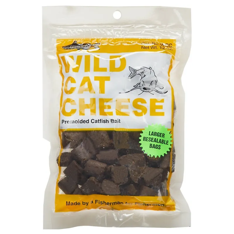 Catfish Charlie Wild Cat Cheese Dough Ball Bait - 12 oz.