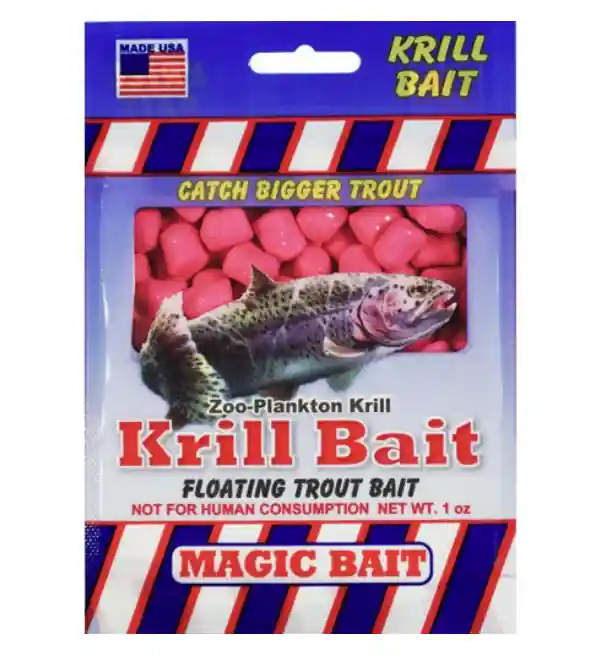 Magic Bait Krill Trout Bait - Pink 1 Oz.