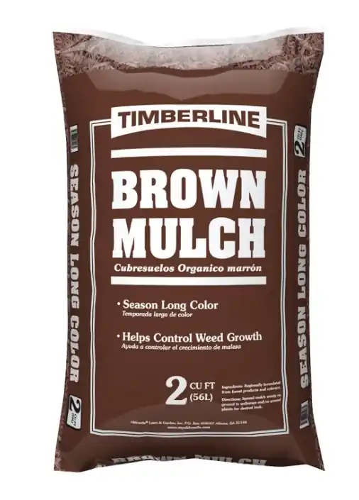 Timberline 2 cu. ft. Brown Mulch