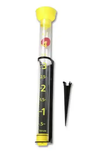 Taylor Precision Products Jumbo Jr. 5" Capacity Rain Gauge
