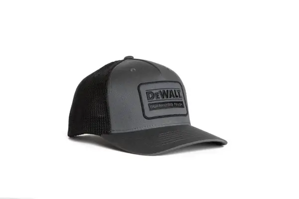 DeWalt Men‘s Oakdale Trucker Hat - Grey and Black