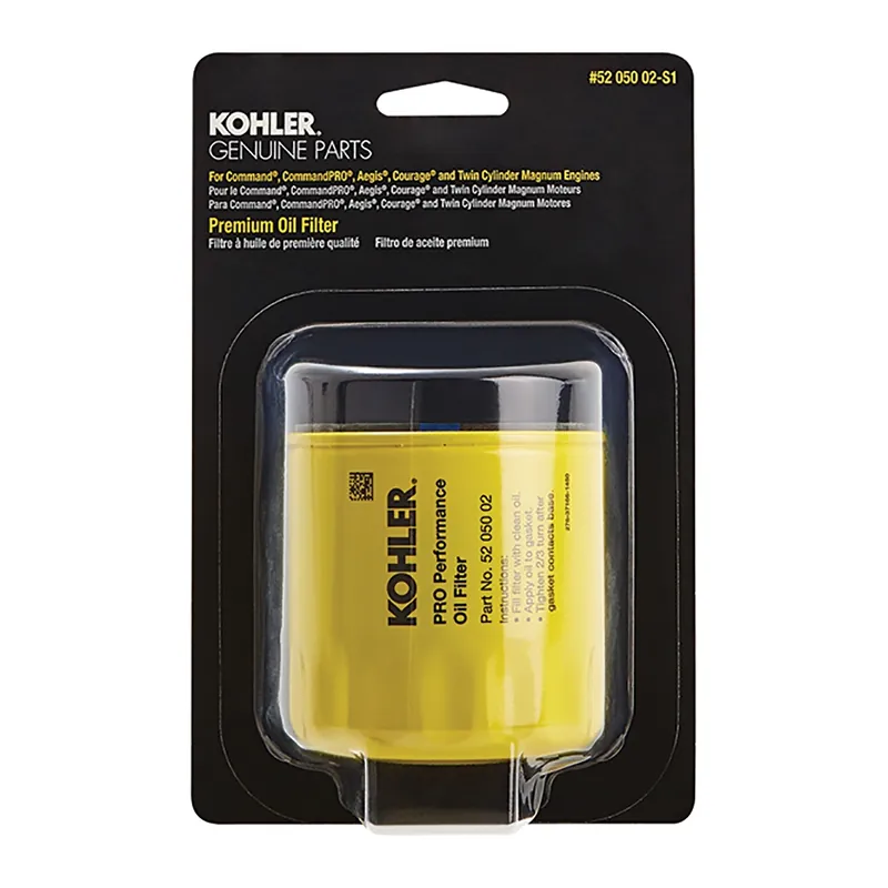 Kohler Premium Oil Filter, Yellow - 52 0580 02-S1