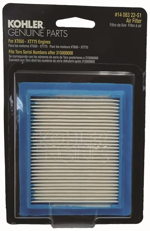 Kohler Air Filter XT Series - 14 083 22-S1
