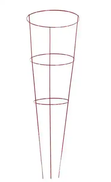 Glamos Wire 42" Heavy Duty Tomato Cage - Red