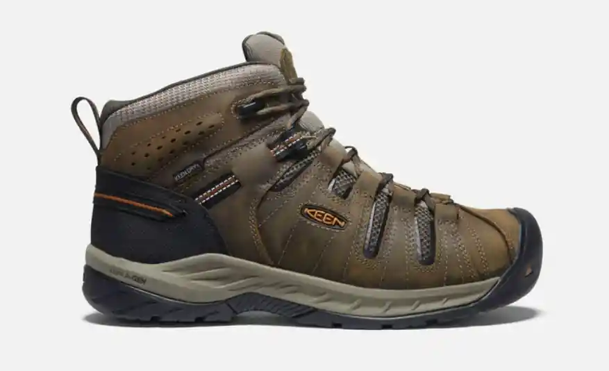 Keen Footwear Men‘s Flint II Waterproof Soft Toe Work Boot