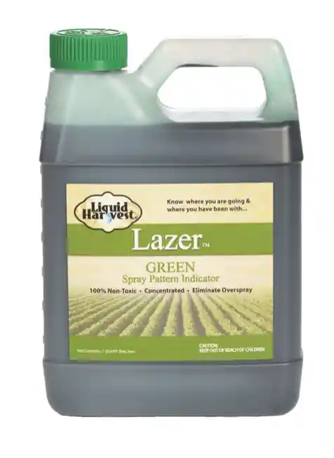 Liquid Harvest Lazer Green Dye Spray Pattern Maker 32 Oz.