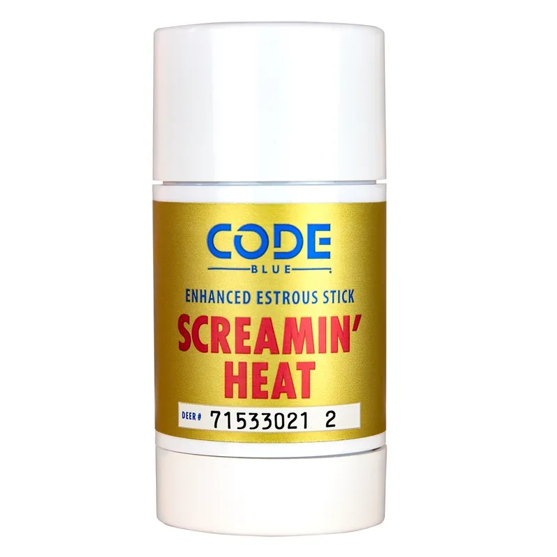 Code Blue Screamin‘ Heat Enhanced Deer Estrous Stick, 2.6 oz.