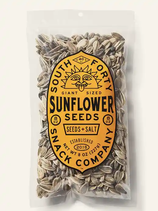 South Forty Snacks Giant Sunflower Seeds - 8 Oz.