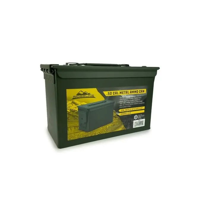 Sheffield .50 Cal. Ammo Box - Green