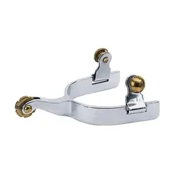 WEAVER LEATHER 25-8194 Roping Spurs, Women‘s, Stainless Steel