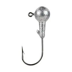MR. CRAPPIE BY STRIKE KING MRCJH18-U Jig Head, Platinum, Unpainted