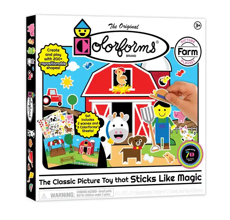 Colorforms Farm Picture Playset