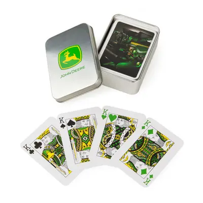 John Deere Playing Card Set with Collector‘s Tin