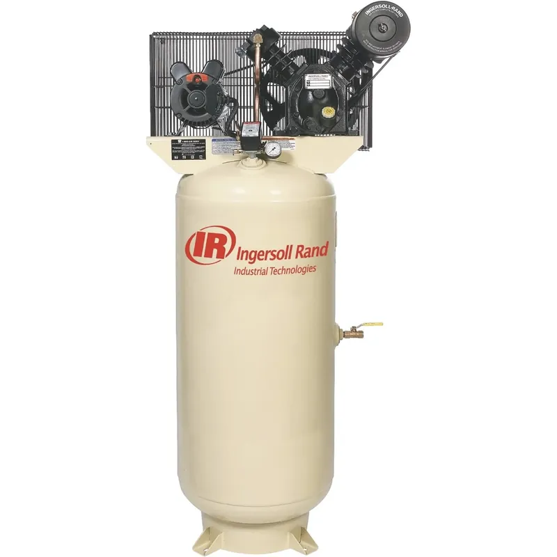 Ingersoll Rand Type-30 Reciprocating Air Compressor, 5 HP, 60-Gallon Tank