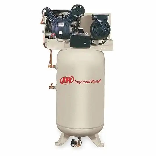 Ingersoll Rand Type-30 Reciprocating Air Compressor, 7.5 HP, 80-Gallon Tank