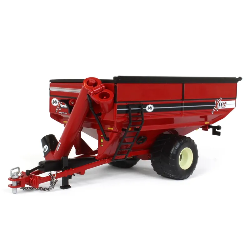 SpecCast J&M 1112 X-Tended Reach Grain Cart With Flotation Tires Toy 1 64 Scale