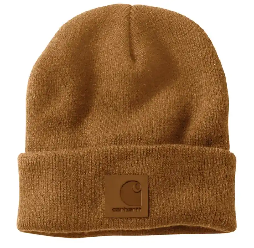 Carhartt Tonal Patch Beanie Cap - Carhartt Brown