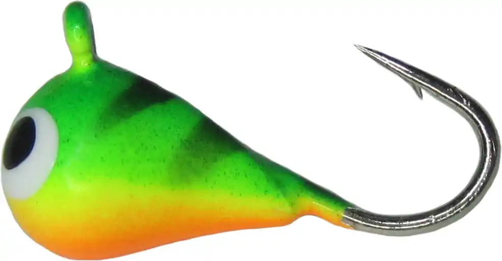 K & E Tackle Skandia Pelkie Tungsten Jig - Fire Tiger