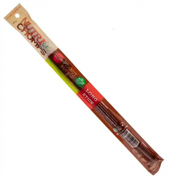 NutriChomps 15" Peanut Butter Wrapped Long Stick - 1 Count