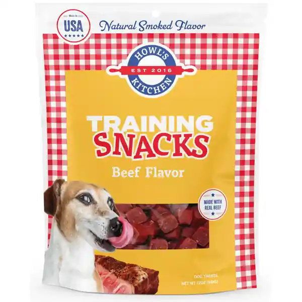 Howl‘s Kitchen - Training Snacks Beef Flavor Dog Treats 12oz
