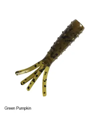 ZMan Tiny TicklerZ - Green Pumpkin