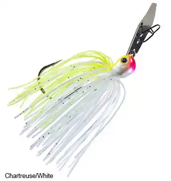 ZMan ChatterBait JackHammer- Chartreuse White