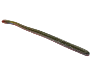 Strike King 6" Filler Worm Fishing Lure 10 Pack - Magic