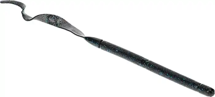 Strike King - KVD ZEUS WORM - Black/Blue