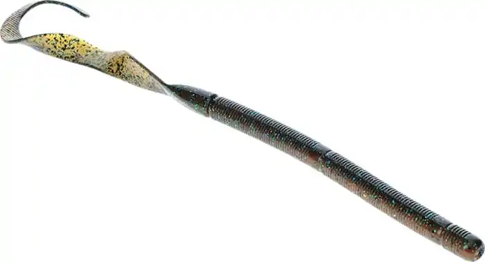 Strike King - KVD ZEUS WORM - Dark Whiskey