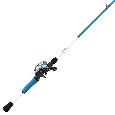 Zebco Roam Baitcast 6‘6" Medium Heavy Combo - Blue - Right Hand