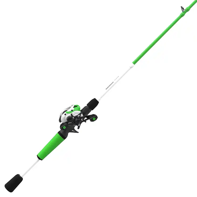 Zebco Roam 6‘6" Baitcast Combo Medium Heavy - Green - Right Hand