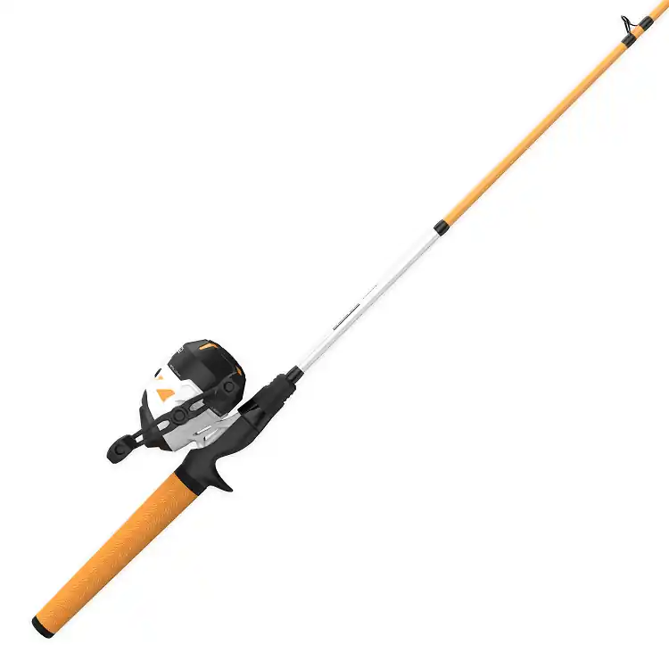Zebco Roam Rod Reel Fishing Combo - 30 Size - Orange- 6‘0"